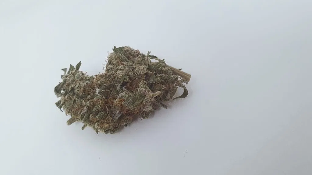 Berry Split cannabis flower from the original UK review archive.