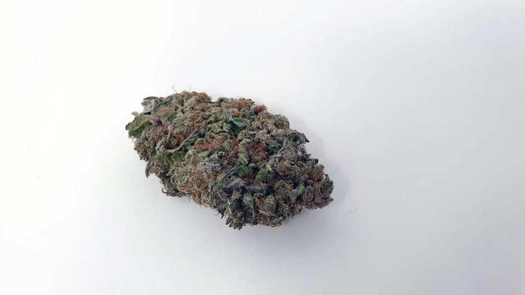 Jaffa Berry cannabis flower from the original UK review archive.