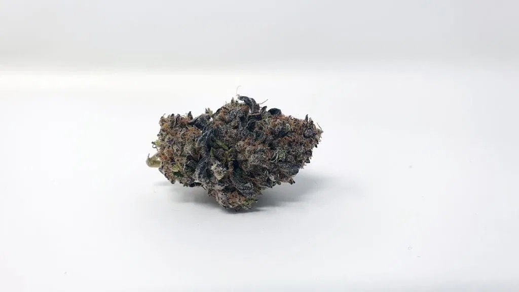 LA Kush Cake cannabis flower from the original UK review archive.