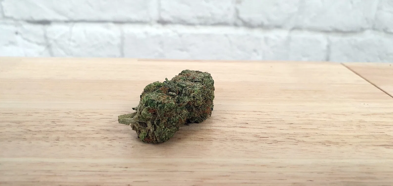 Orange Slush cannabis flower, shown as a similar-cultivar reference for Clementine; not Clementine