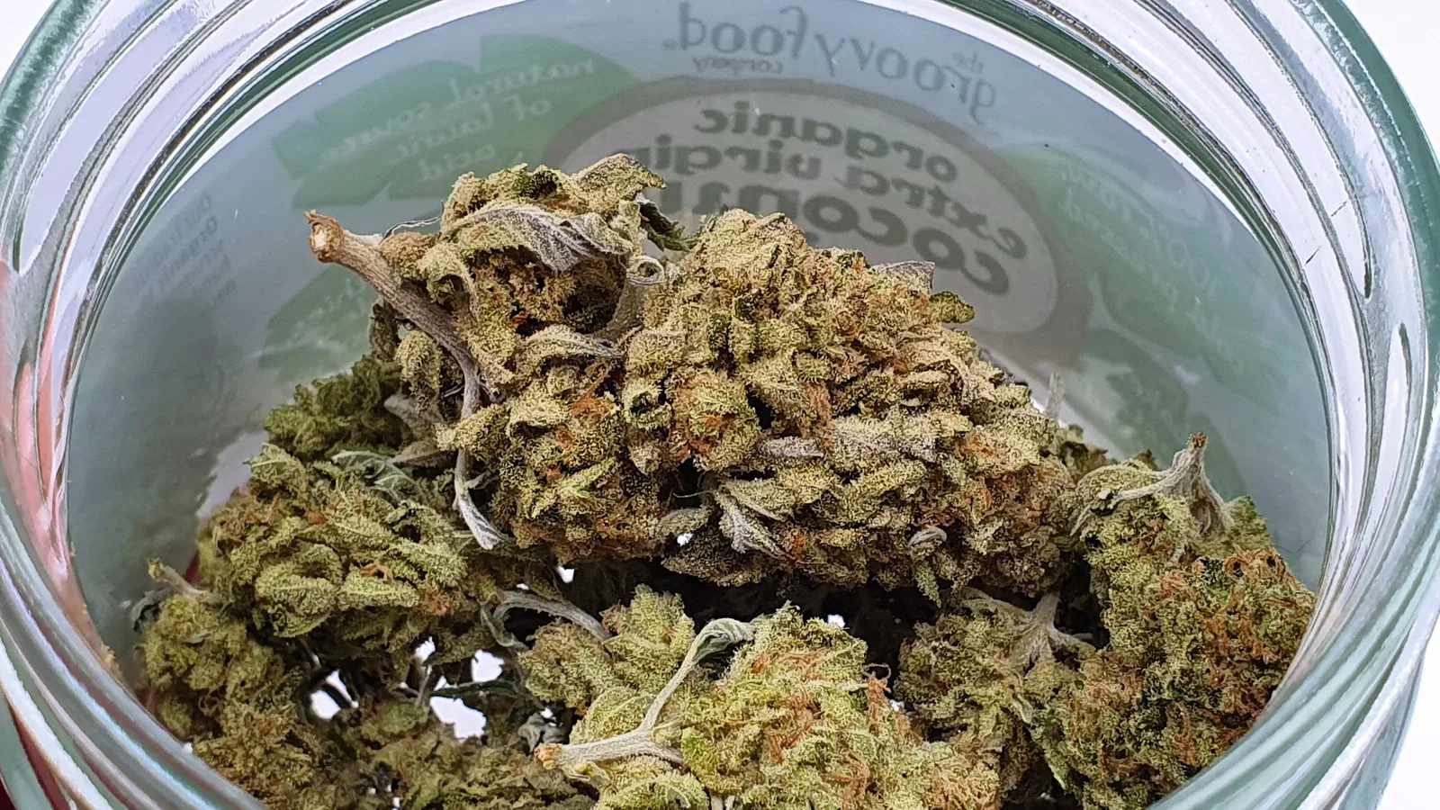Phantom OG cannabis flower from the original UK review archive.