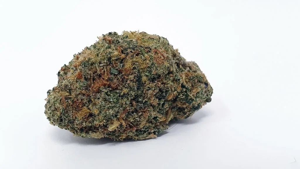 Rainbow Sherbet (Deo Farms) cannabis flower from the original UK review archive.
