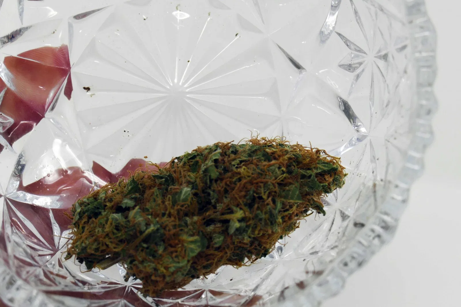 White Widow cannabis flower from the original UK review archive.