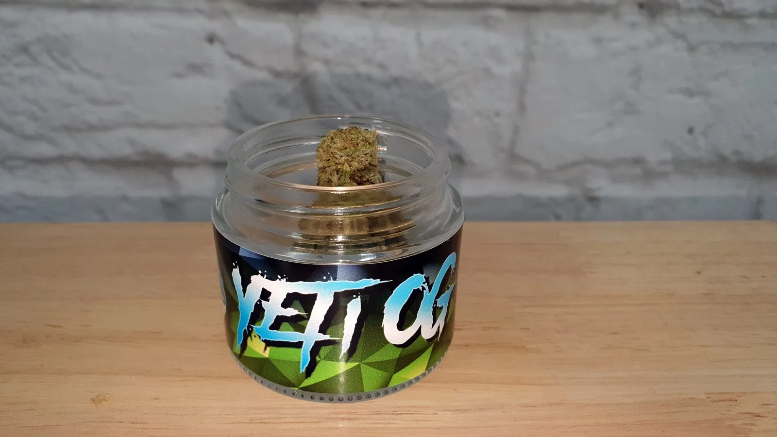 Yeti OG cannabis flower from the original UK review archive.
