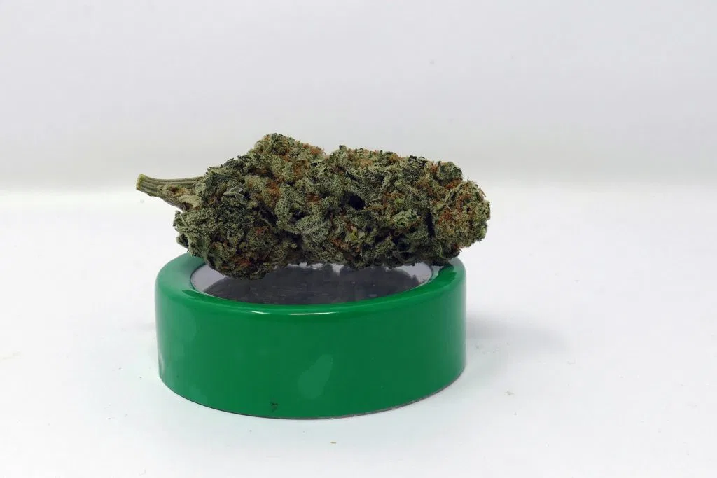 Zed cannabis flower from the original UK review archive.