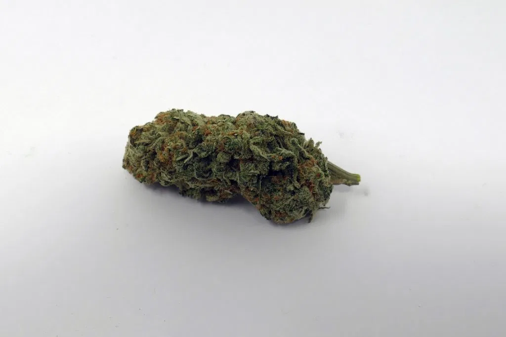 Zed cannabis flower from the original UK review archive.