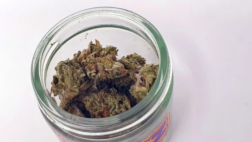 ZkittleZ cannabis flower from the original UK review archive.